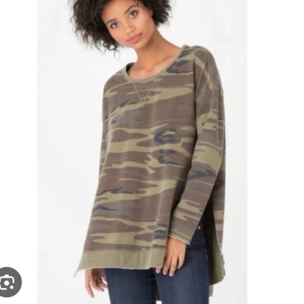 Z Supply Oversized Weekender Tunic top  Sweatshirt